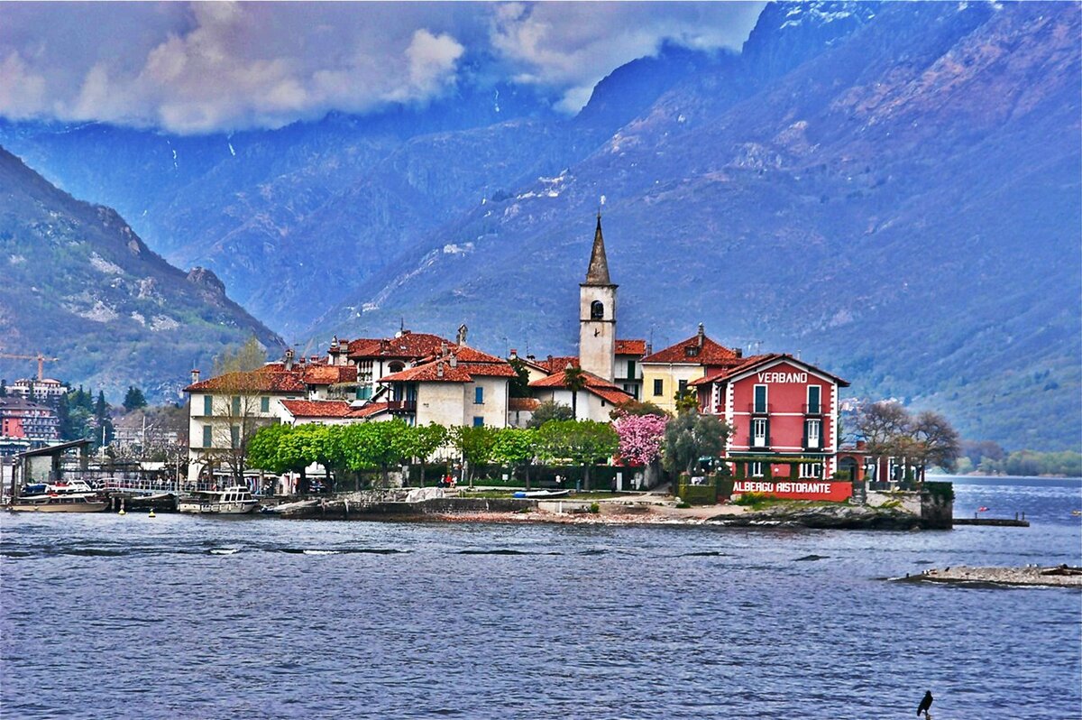 изола-пескаторе лаго-маджоре фото