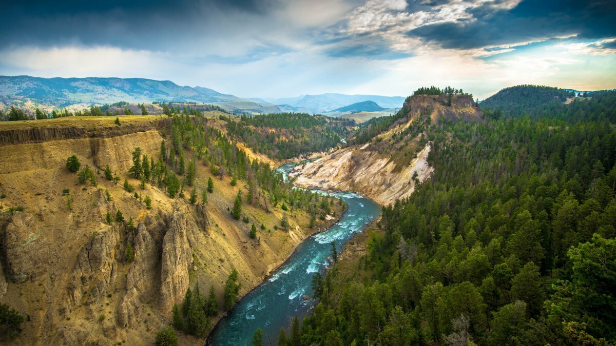 Йеллоустонский национальный парк фото