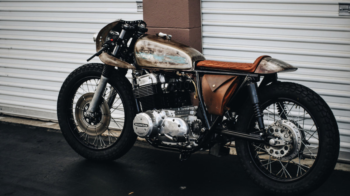 кафе рейсер honda cb 750 фото