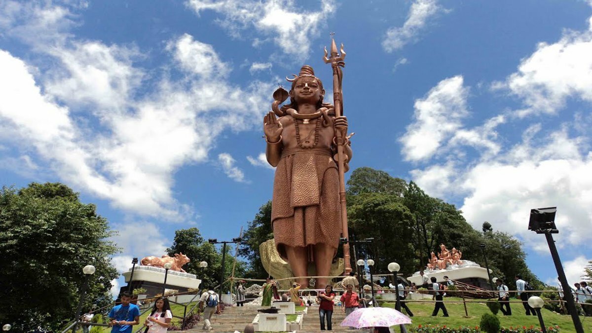 Kailashnath Mahadev Statue фото