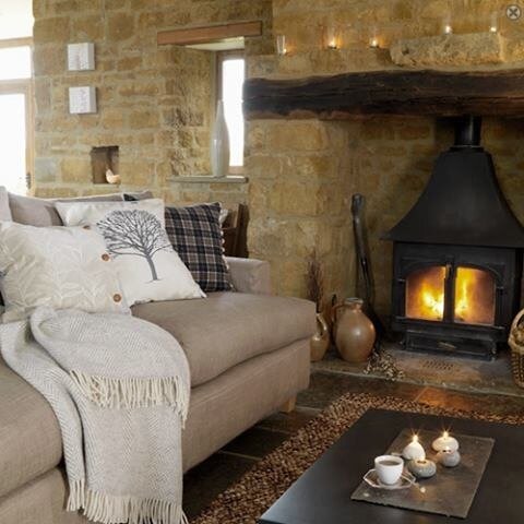 камин кантри фото