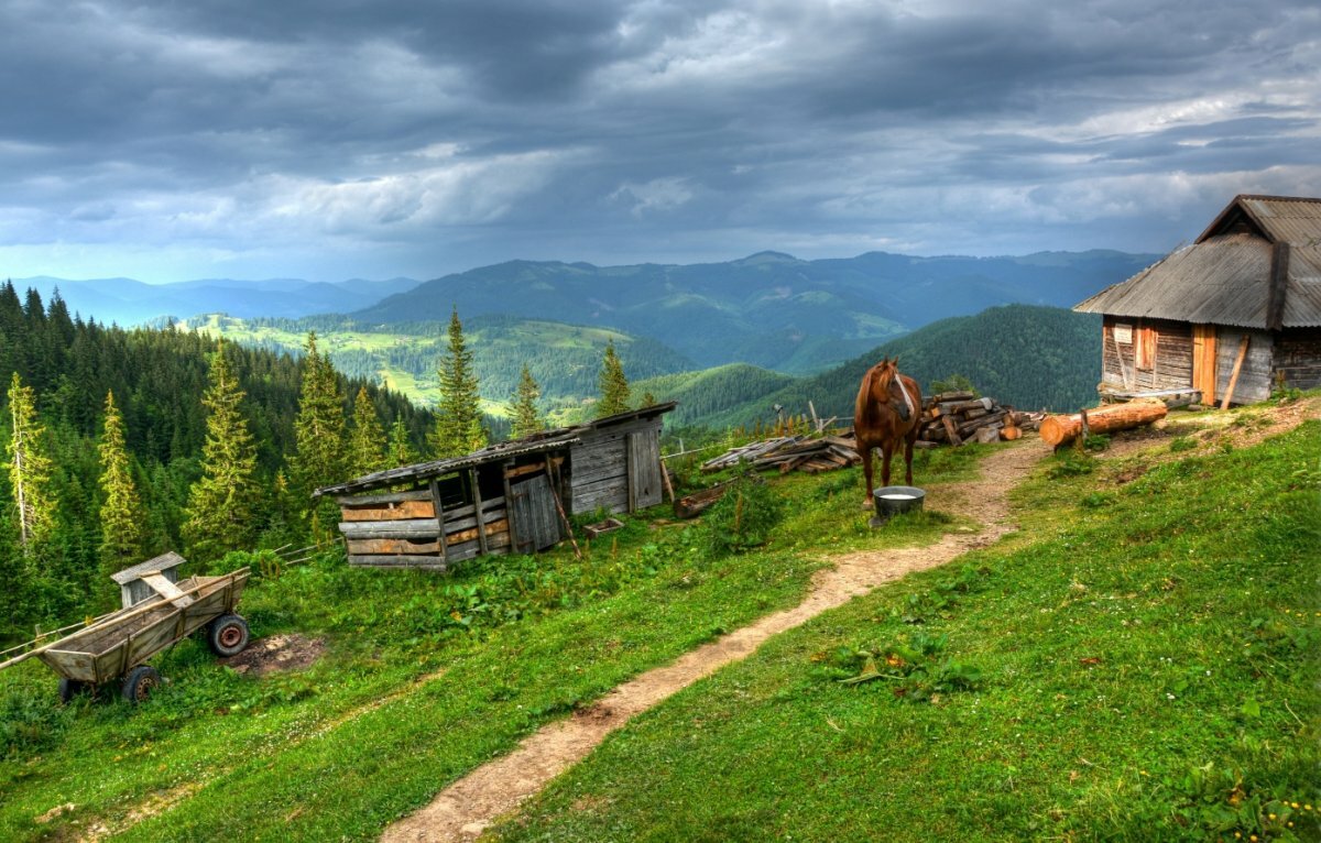 карпатские деревни фото