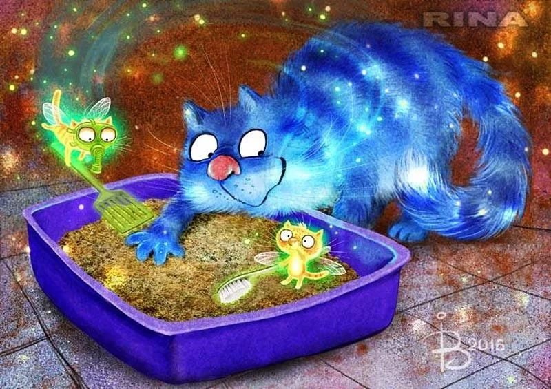 картинки коты ирины зенюк 2018 фото