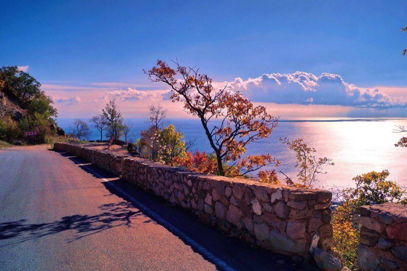 картинки осень в крыму фото