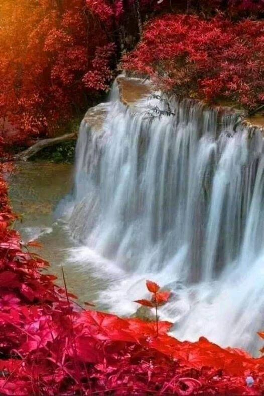 картинки водопады красивые живые фото