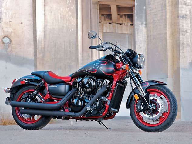 kawasaki mean streak 1600 кастом фото