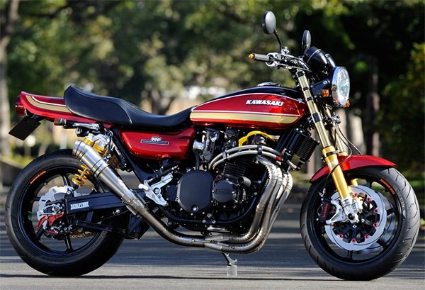 kawasaki zephyr 1100 custom фото