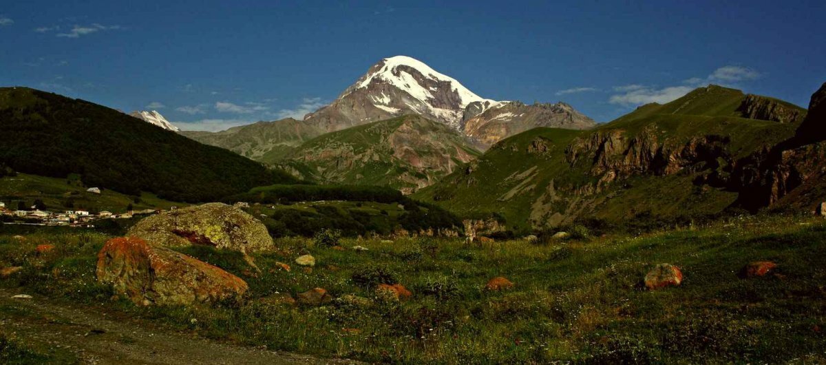 казбек гора фото