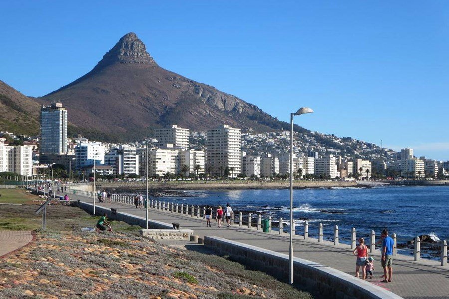 кейптаун sea point promenade фото
