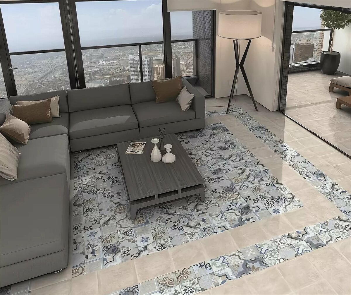 керамогранит codicer borne multicolor 25x25 фото