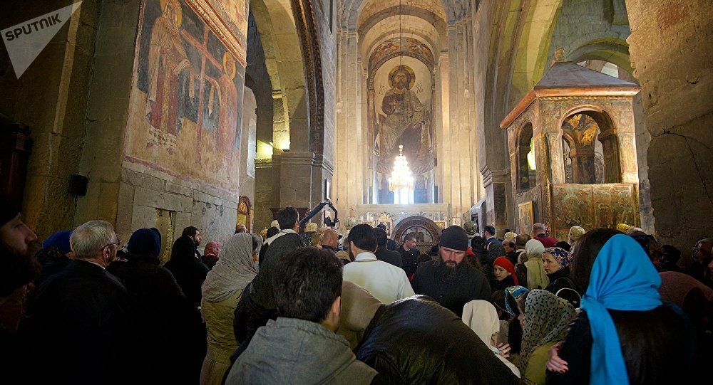 храм светицховели в мцхете хитон господень фото
