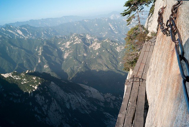 хуашань — тропа смерти хуашань фото