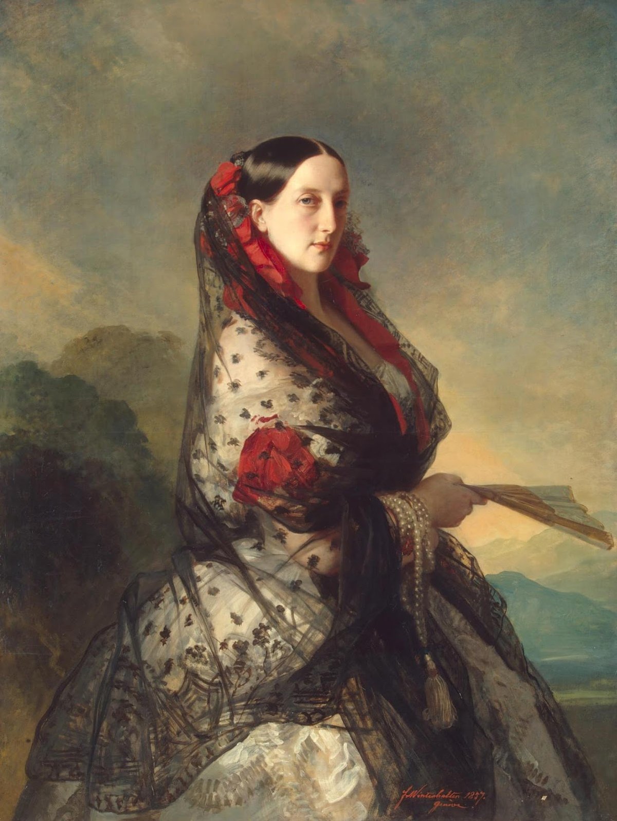 художник франц ксавер винтерхальтер (franz xaver winterhalter) фото