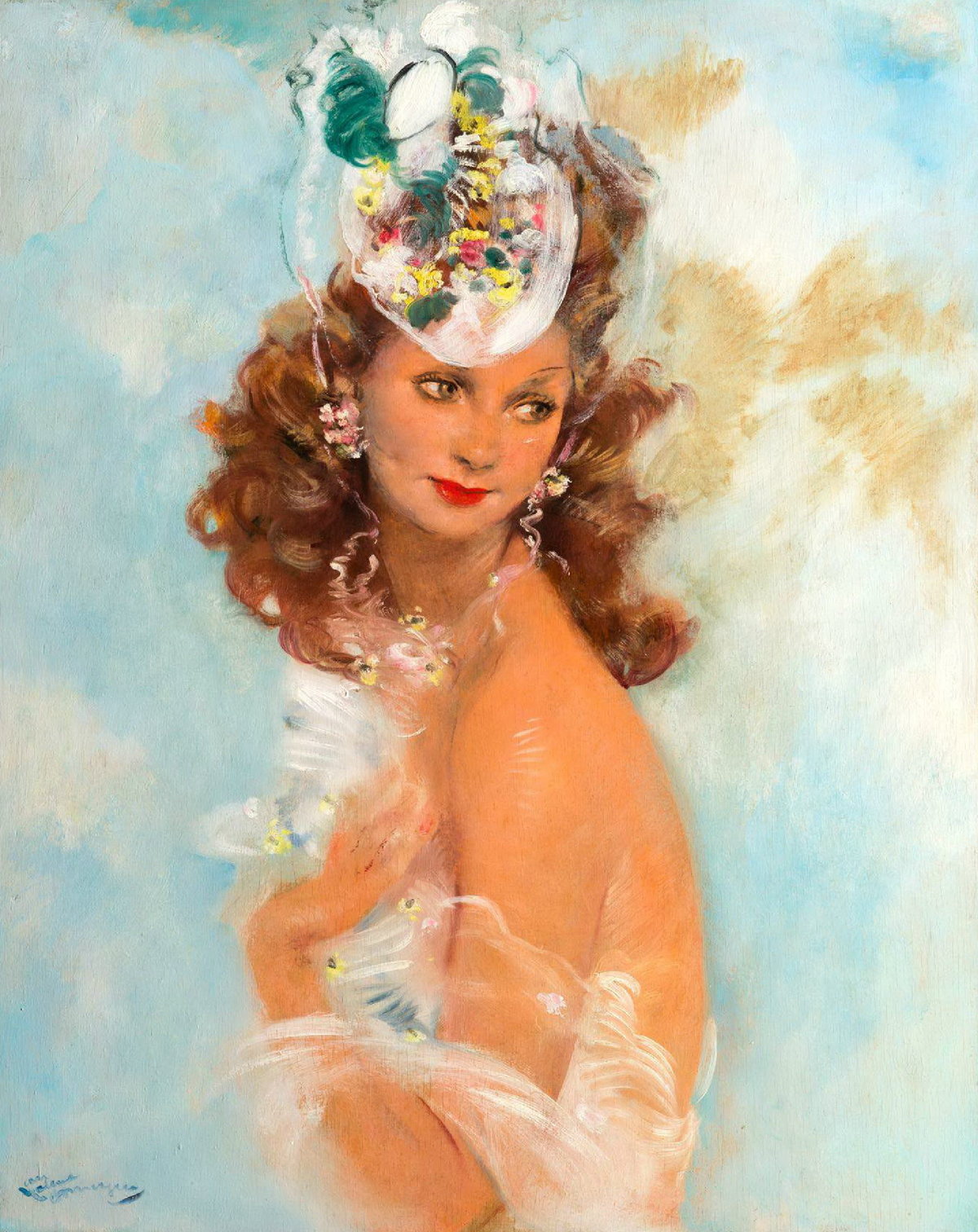 художник jean-gabriel domergue фото