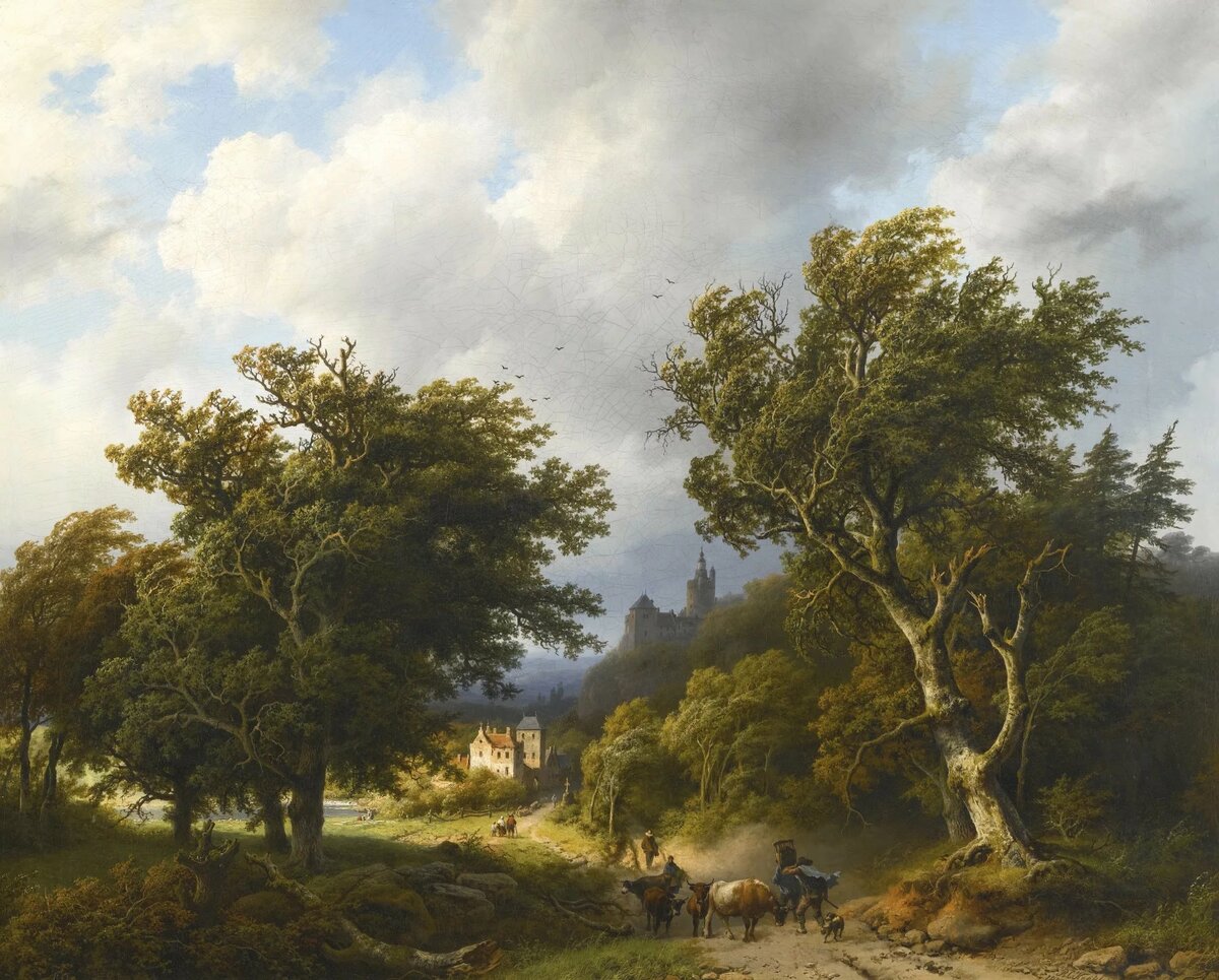 художник koekkoek barend cornelis фото