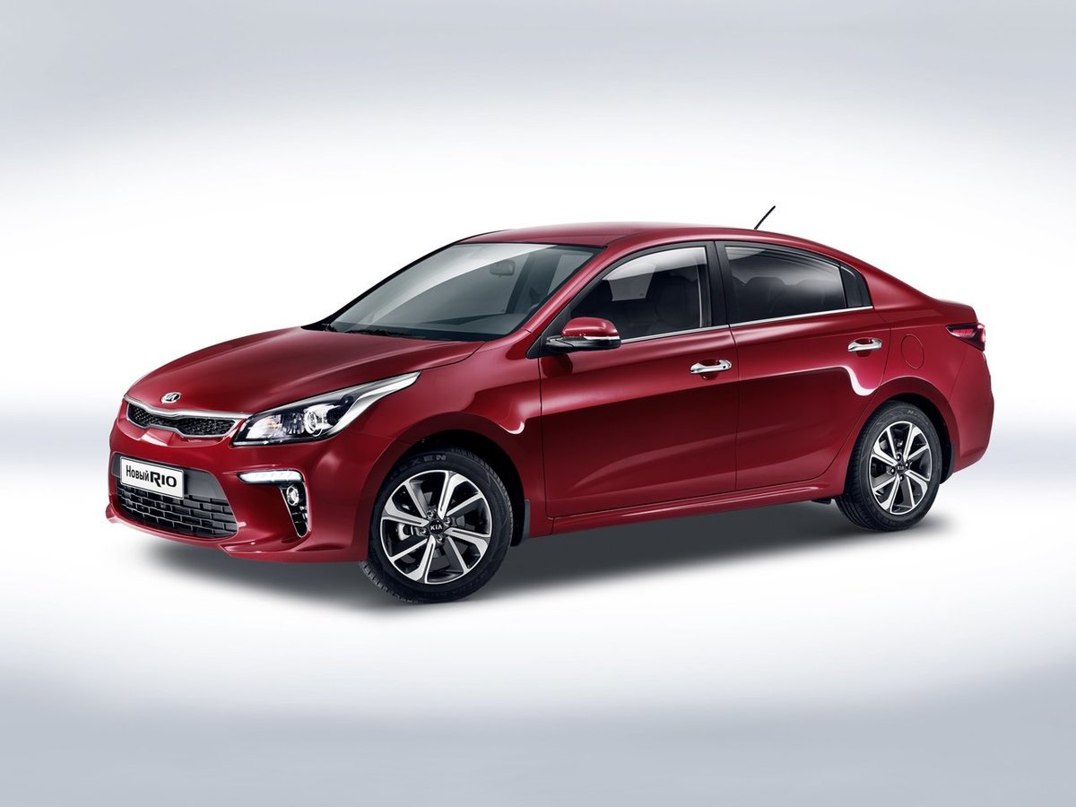 kia rio 2018 седан фото