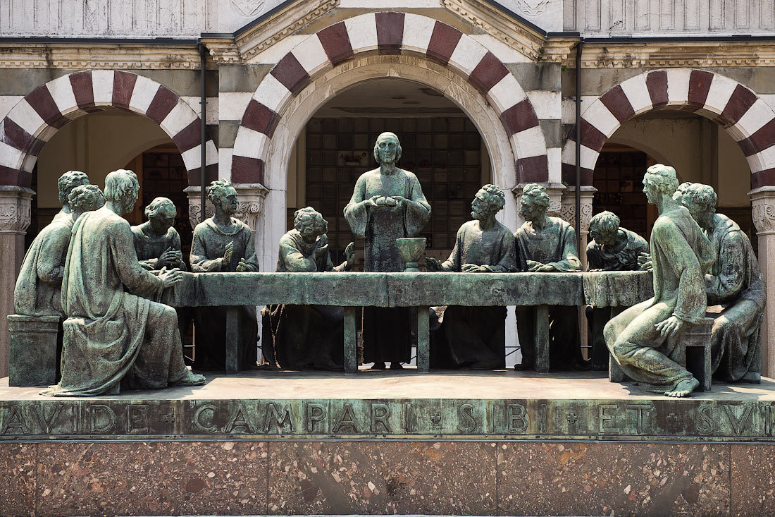 кладбище cimitero monumentale фото
