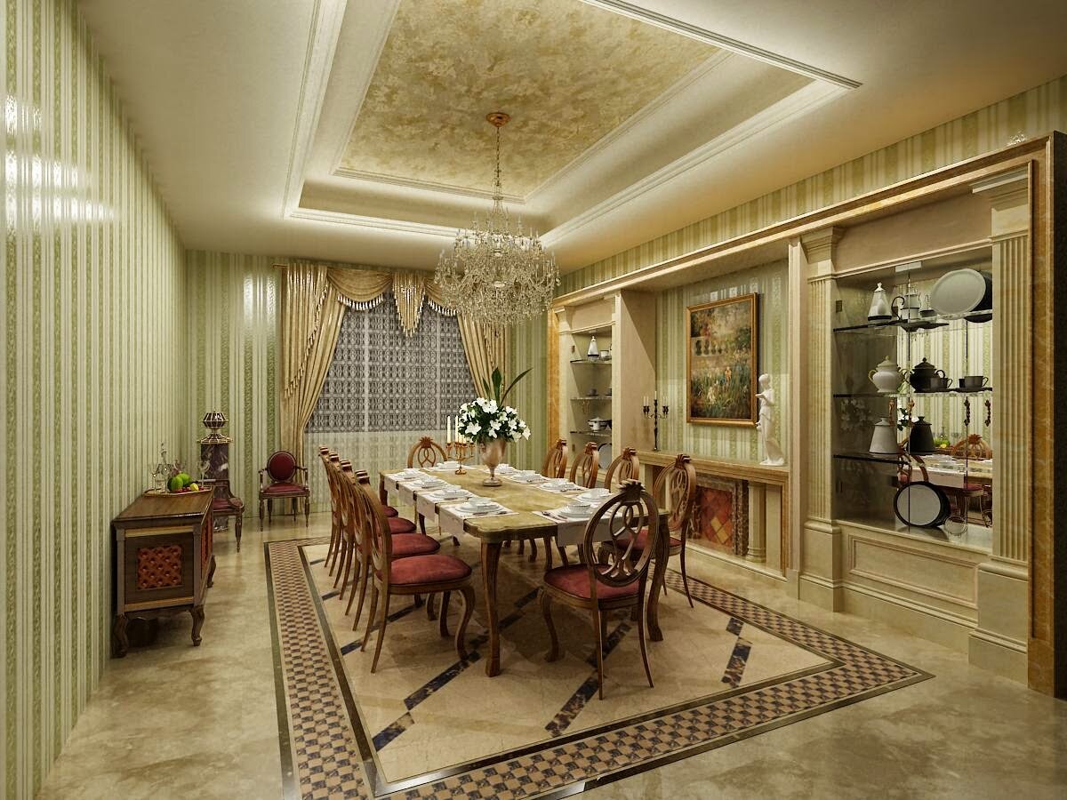 классический интерьер фото