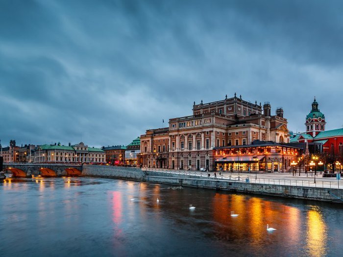 королевская опера в стокгольме фото