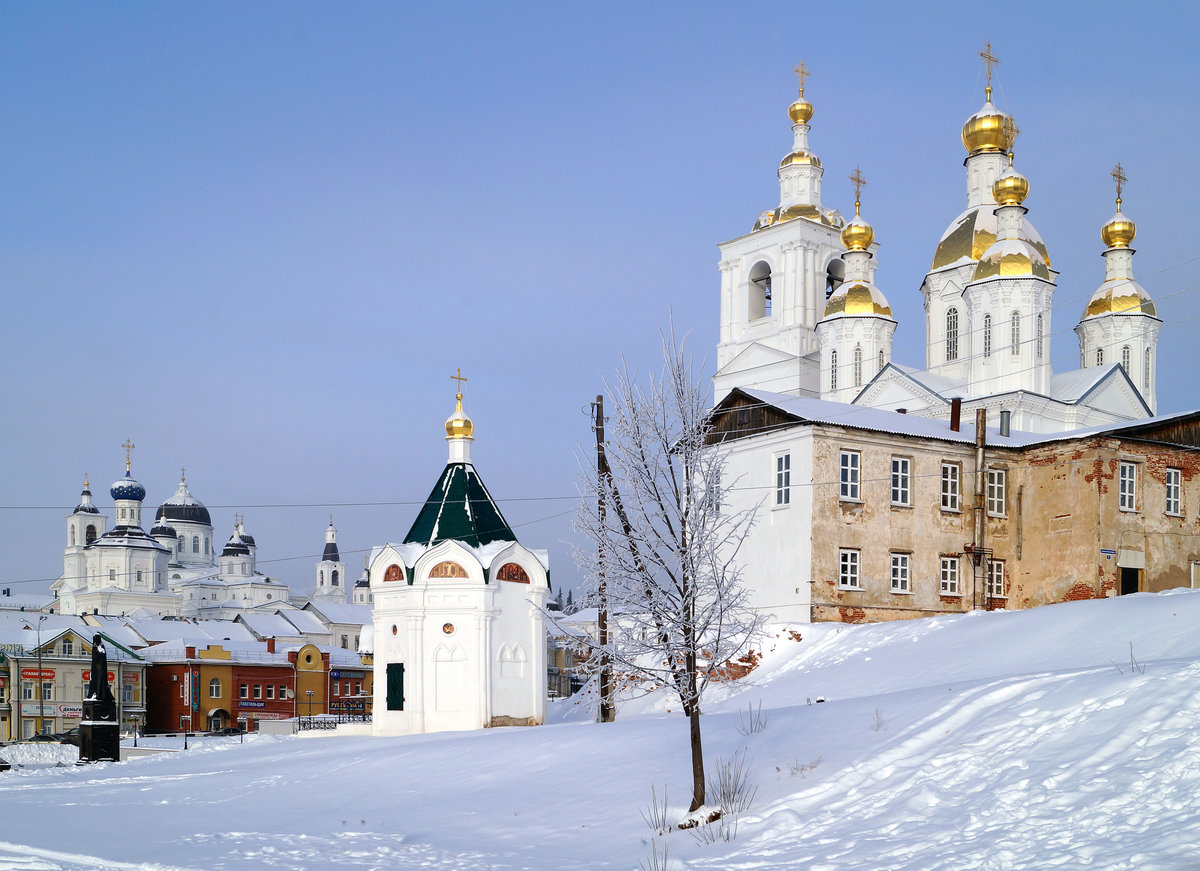 кострома богоявленский собор зима фото