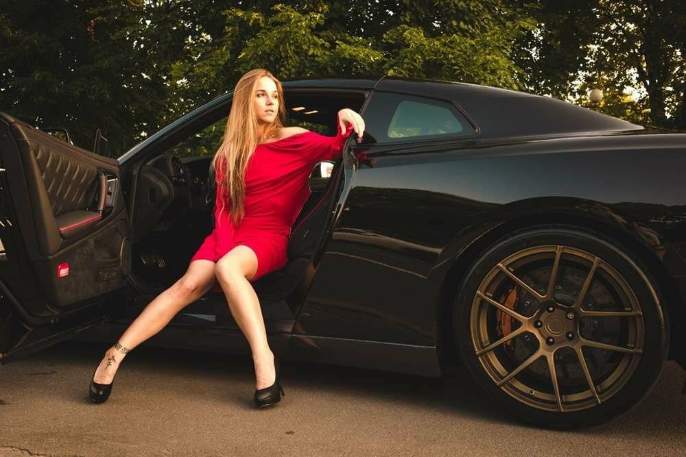 красивые девчонки и авто фото