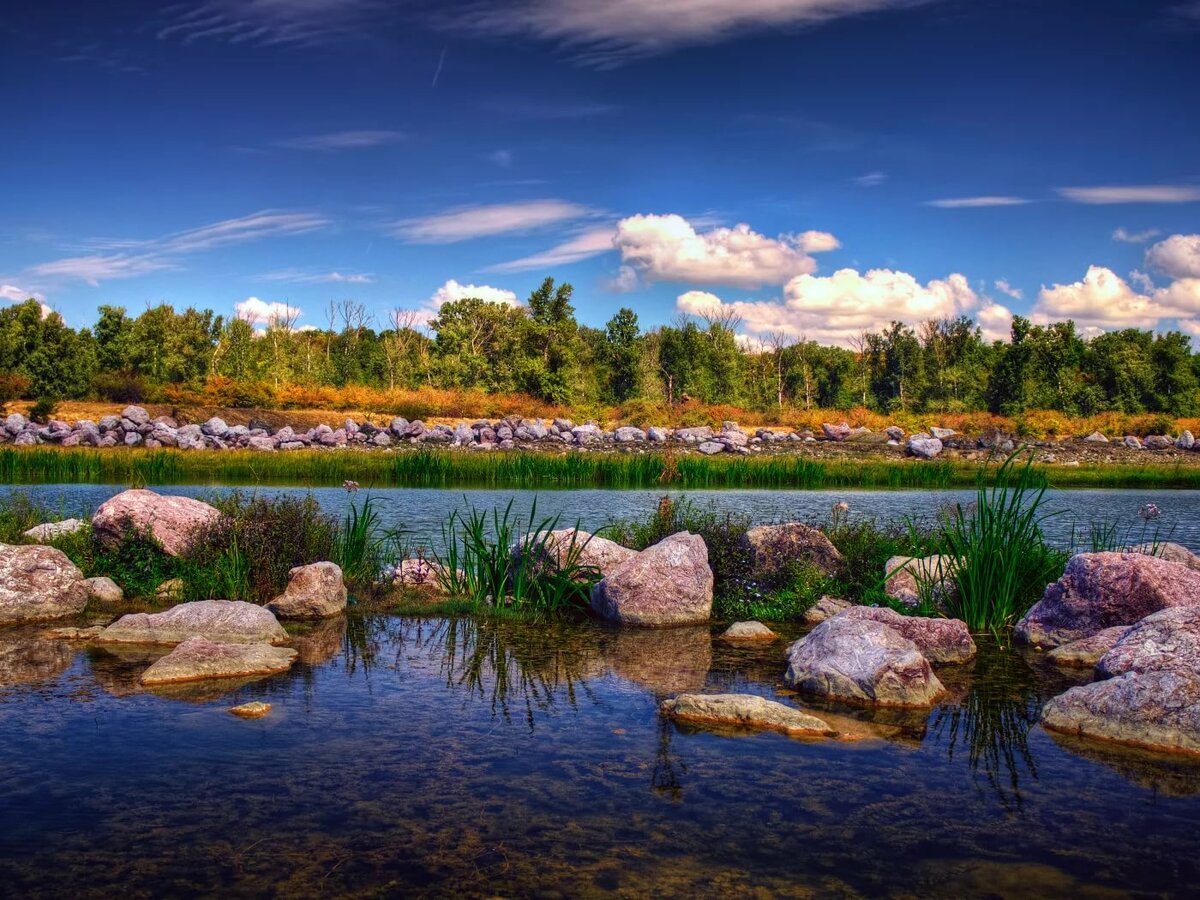 красивые фотографии лето озеро и камни фото