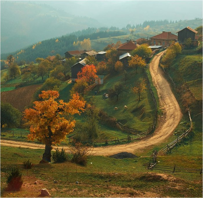 красивые фотографии природы деревни фото