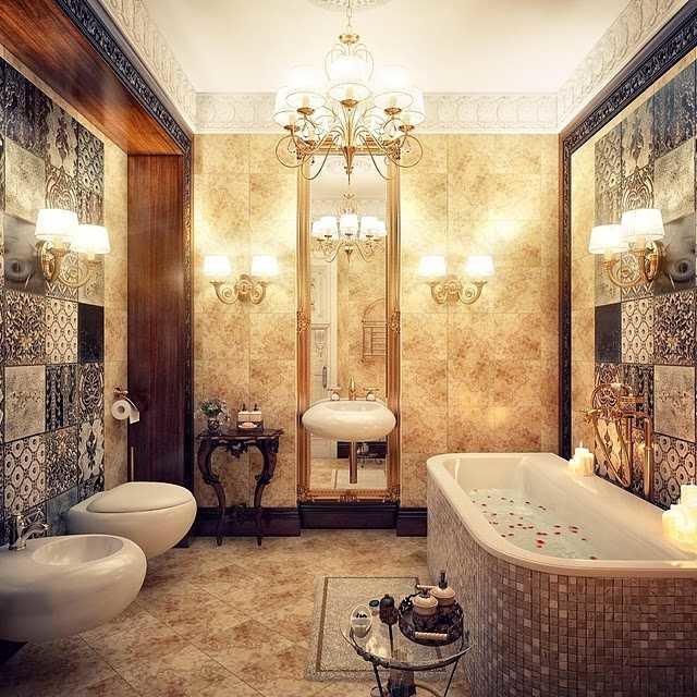 красивые ванные комнаты фото