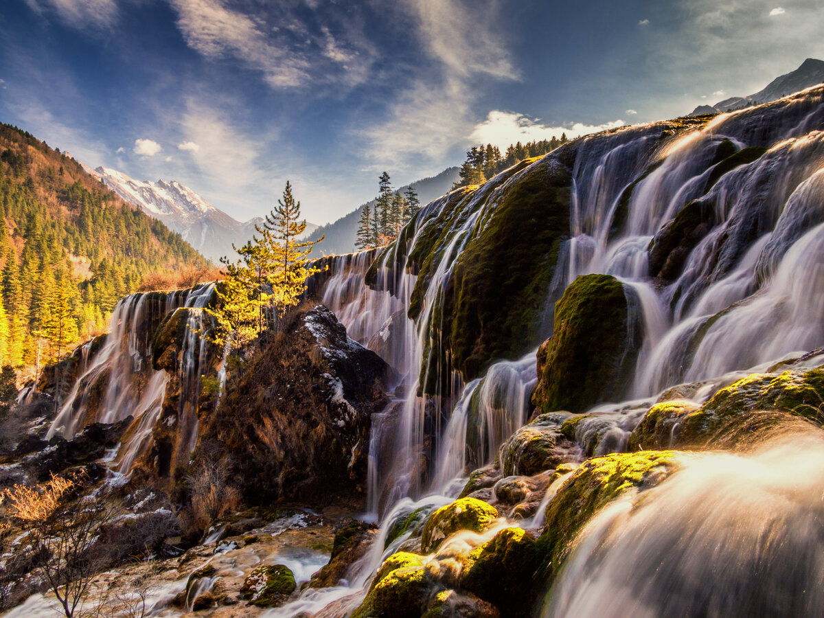 красивые водопады фото