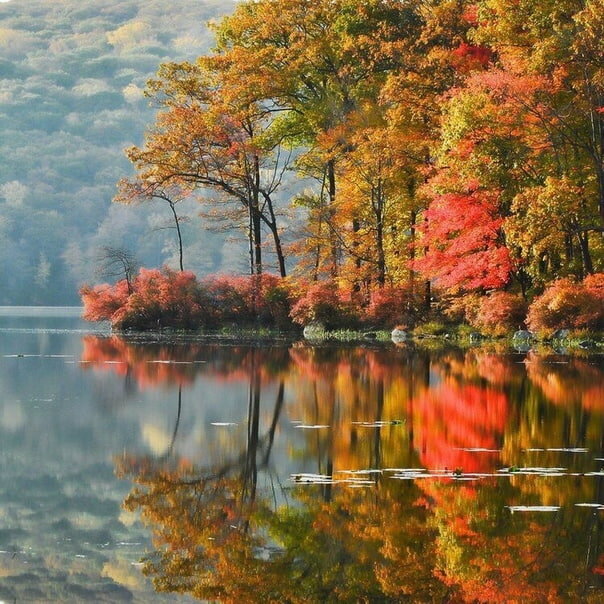 красивый осенний пейзаж картинки фото