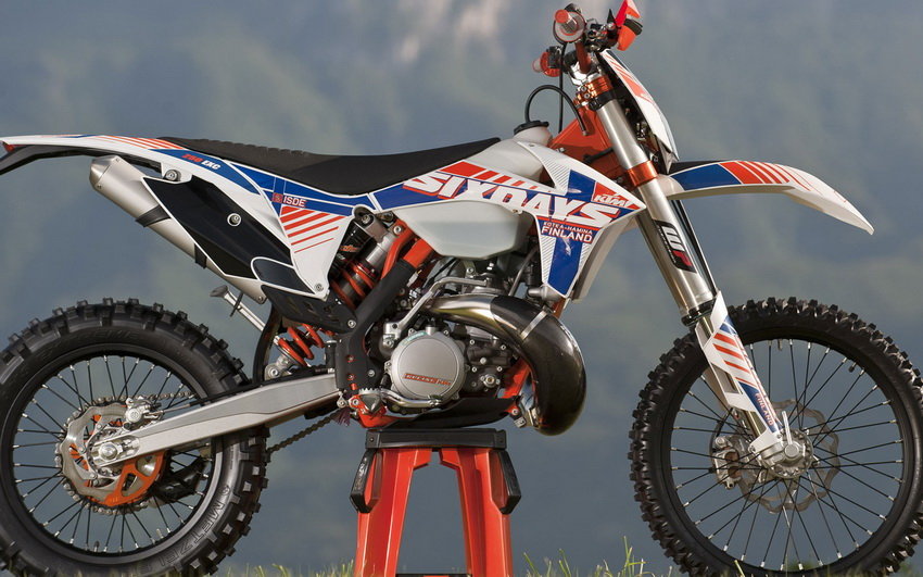 ktm 125 exc six days фото