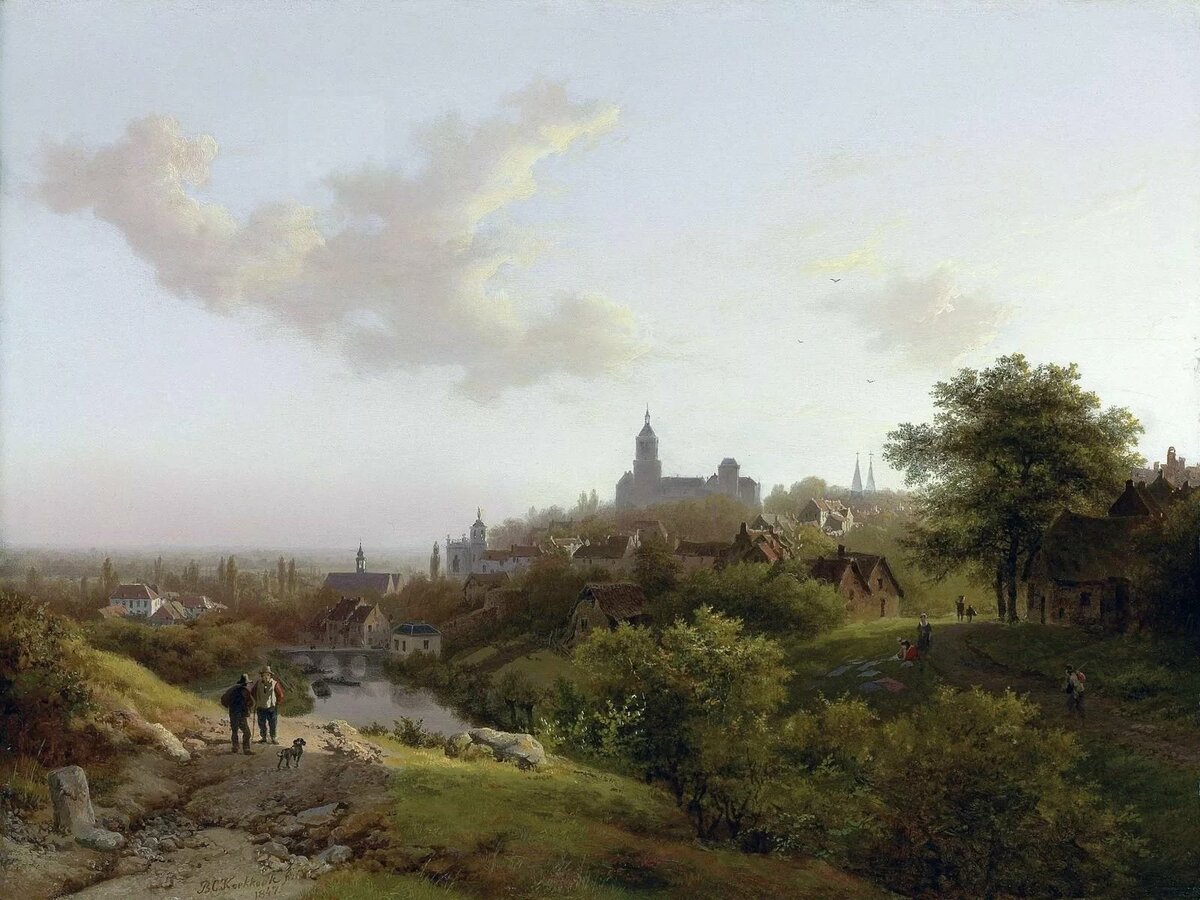 куккук баренд корнелис (barend cornelis koekkoek) (1803-1862) фото