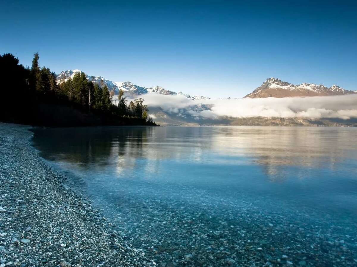 lake mountain фото