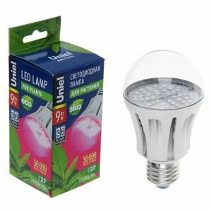 лампа светод.для растений.led-a60-9w/sp/e27/cl alm01wh фото