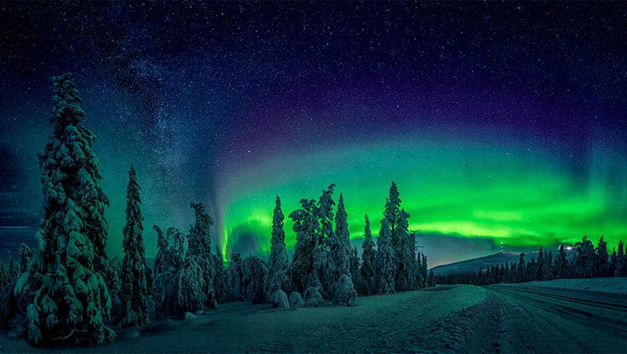 лапландия северное сияние фото