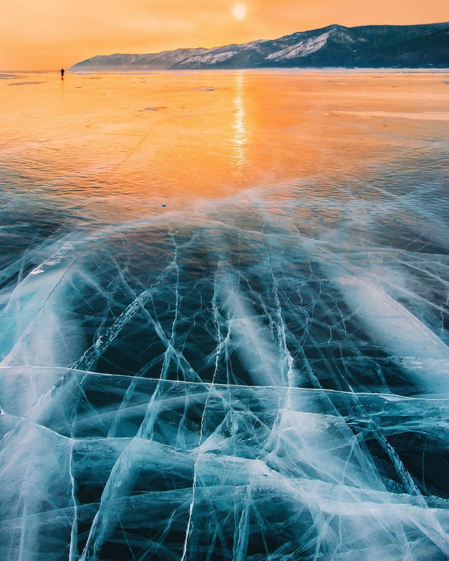 лед байкала фото