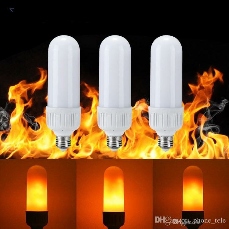 led flame bulb фото