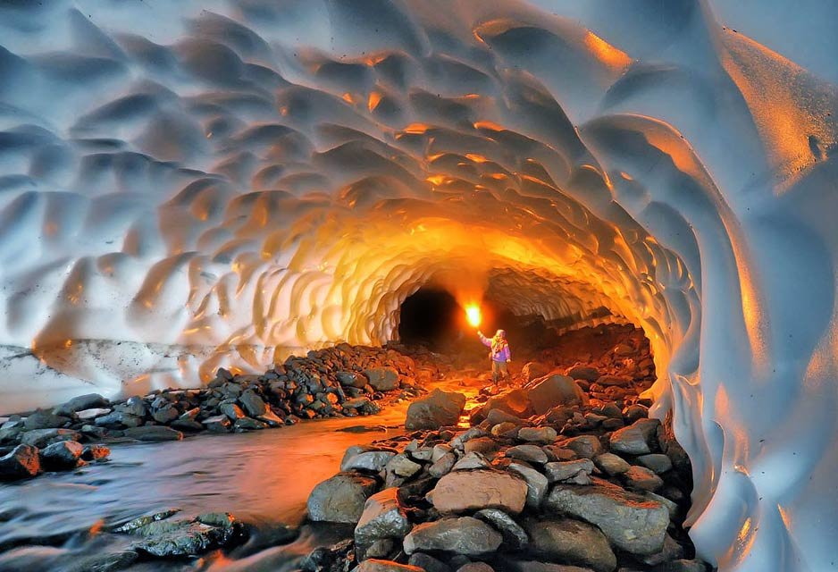 ледяная пещера камчатка фото