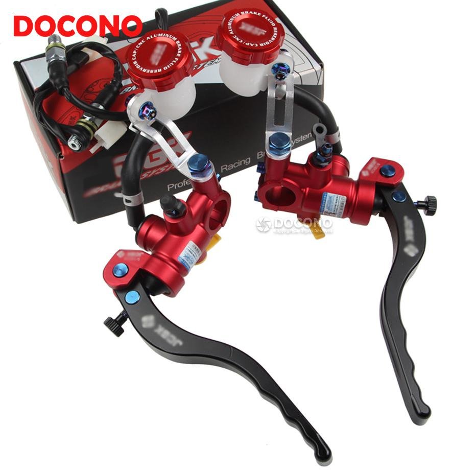 left motorcycle adelin brake clutch master cylinder hydraulic 16x18 piston фото