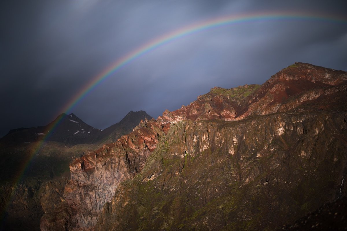 Лунная радуга фото