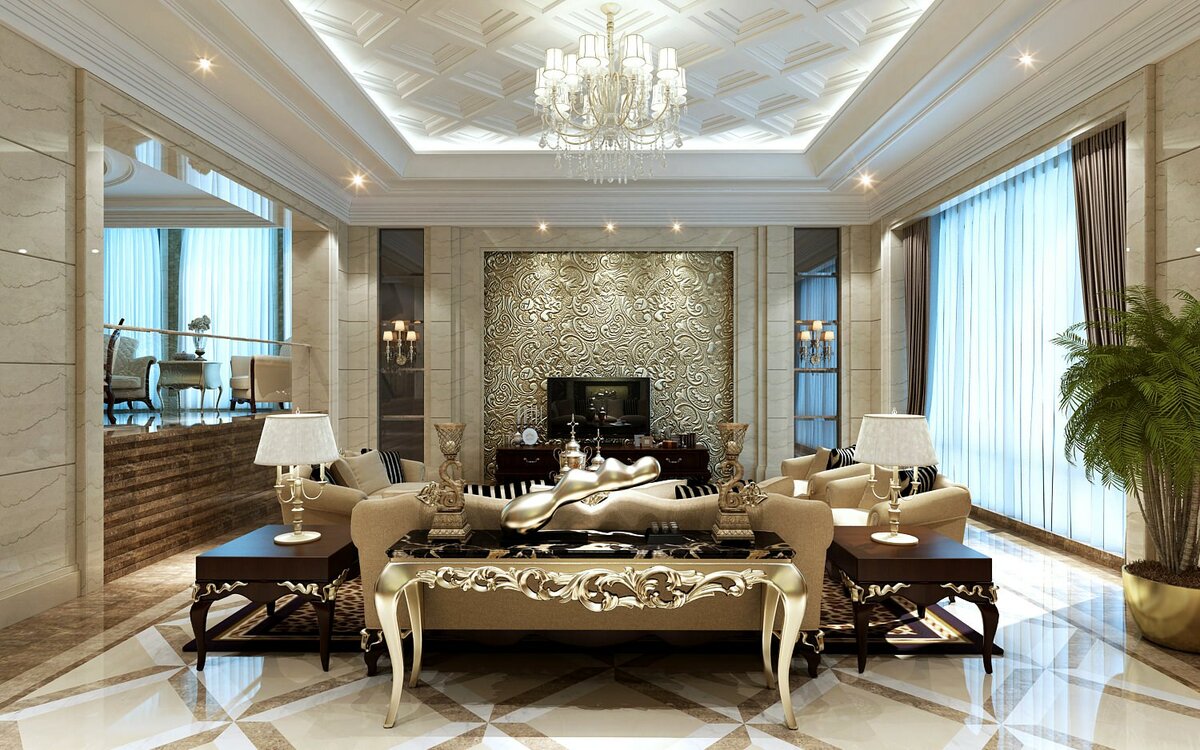 luxury bedroom interior design фото