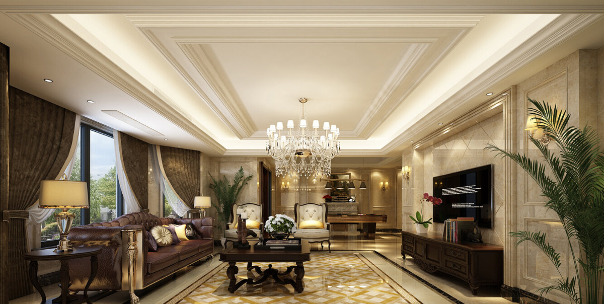 luxury design interior living room фото