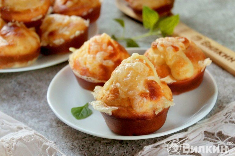 маффины с ветчиной и сыром картинки фото