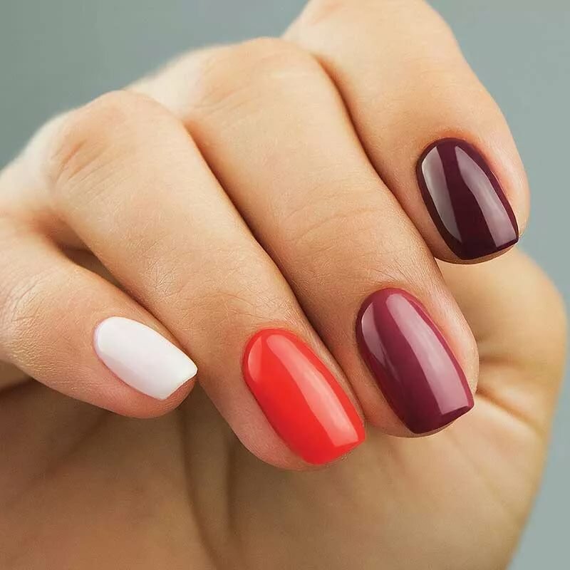 маникюр на короткие ногти фото