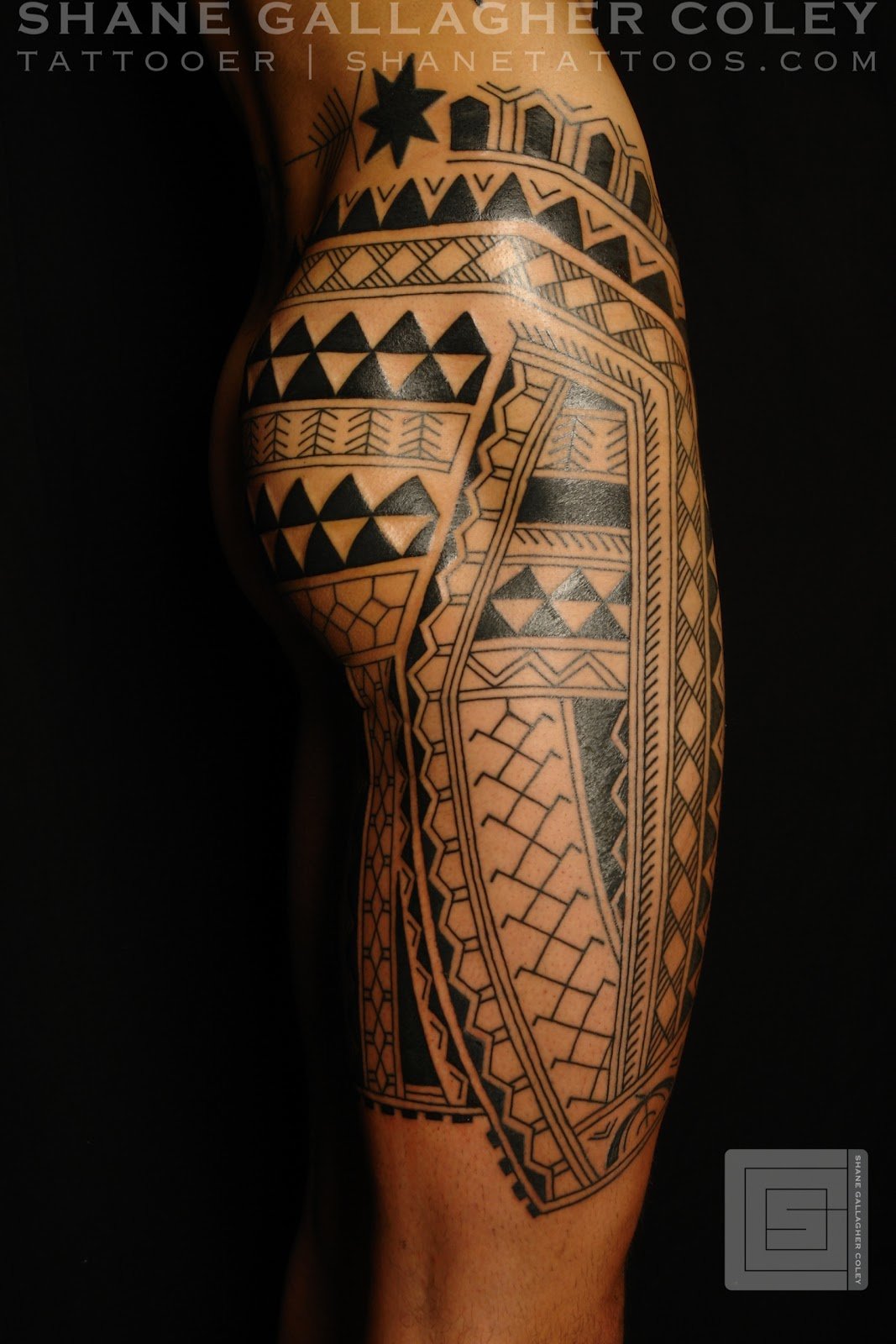 maori tattoo designs leg фото