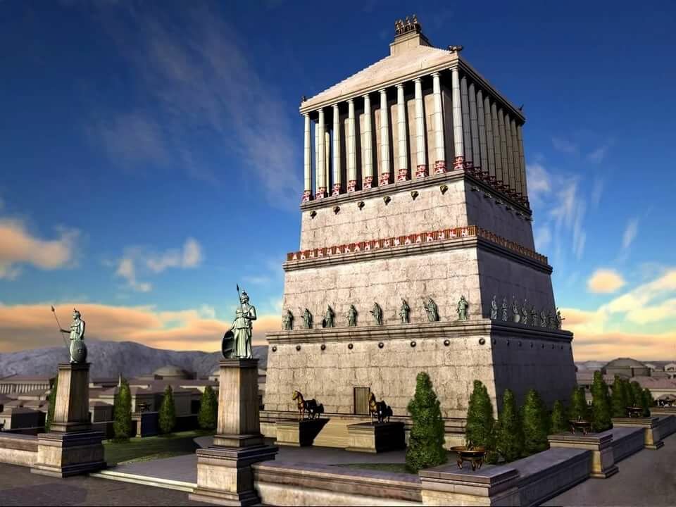 Мавзолей в Галикарнасе фото