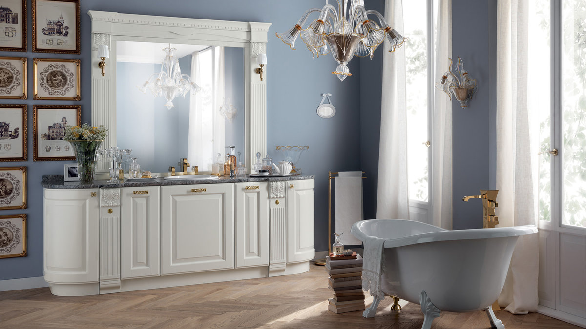 мебель для ванной scavolini baltimora фото