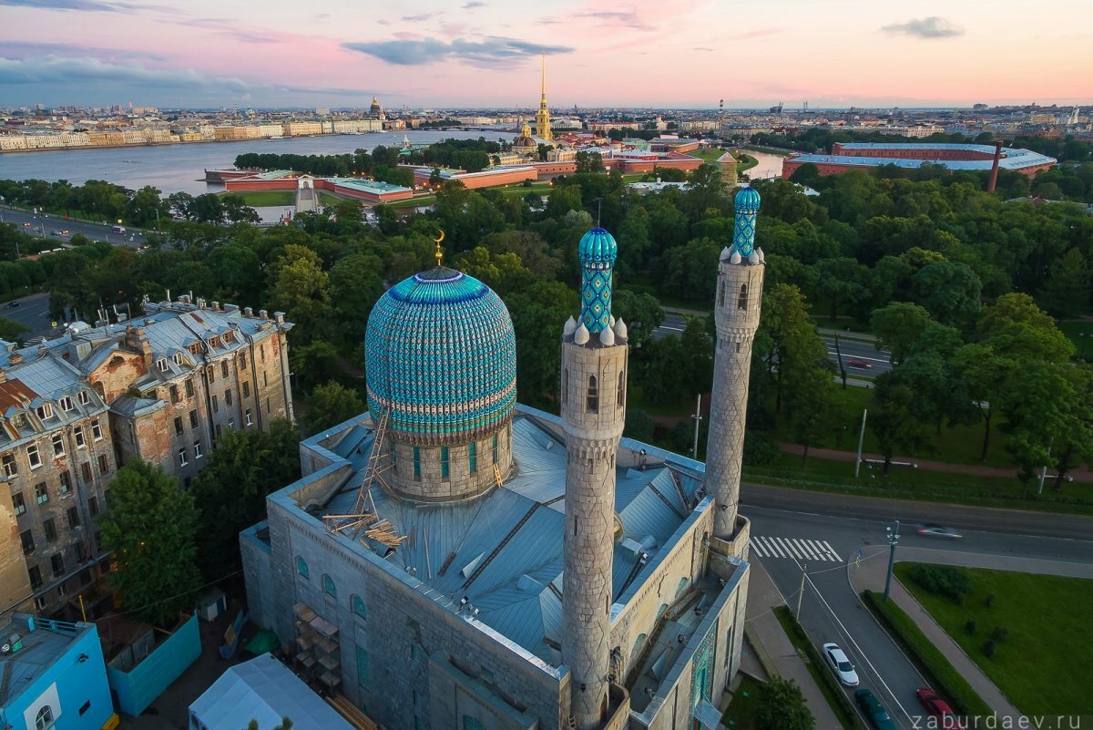 мечеть в санкт петербурге фото