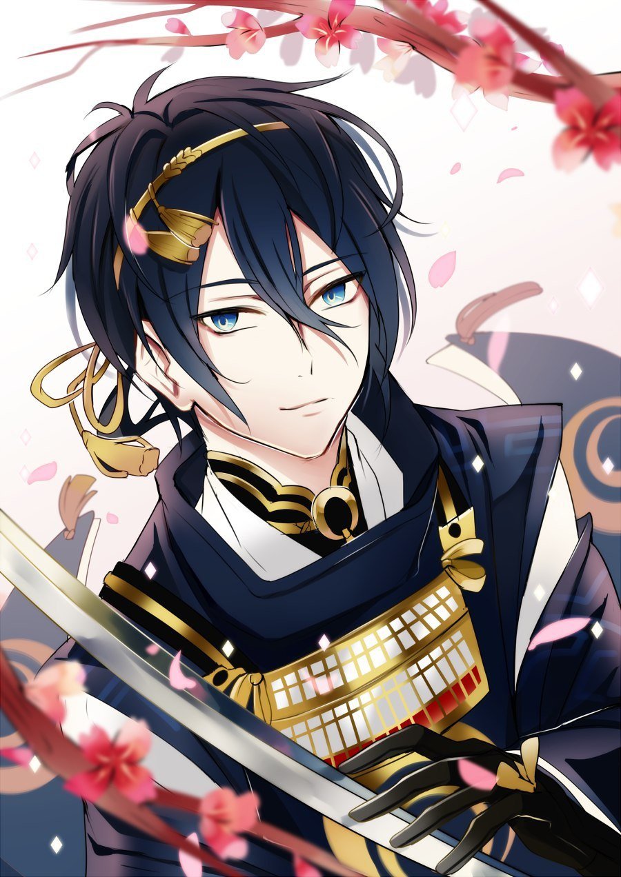 mikazuki munechika| touken ranbu арт фото