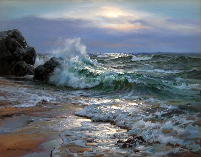 морские пейзажи charles vickery фото